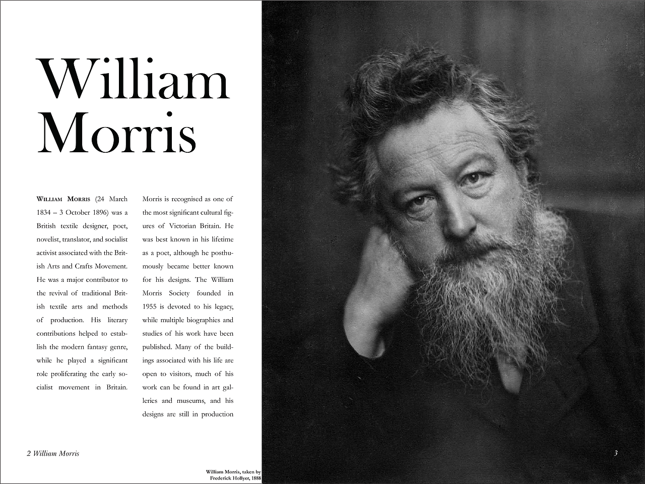 William Morris-书册排版（图ZMjMxNDA1OTg0） - 书籍/画册 - 站酷设计师lyx719原创素材 - 站酷ZCOOL