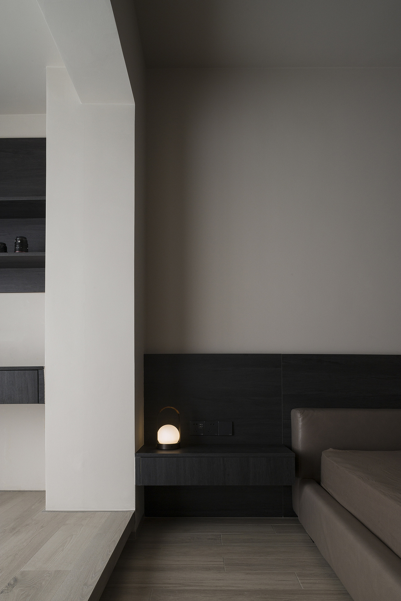 🔥实景落地l我设计的现代黑白灰的家😎