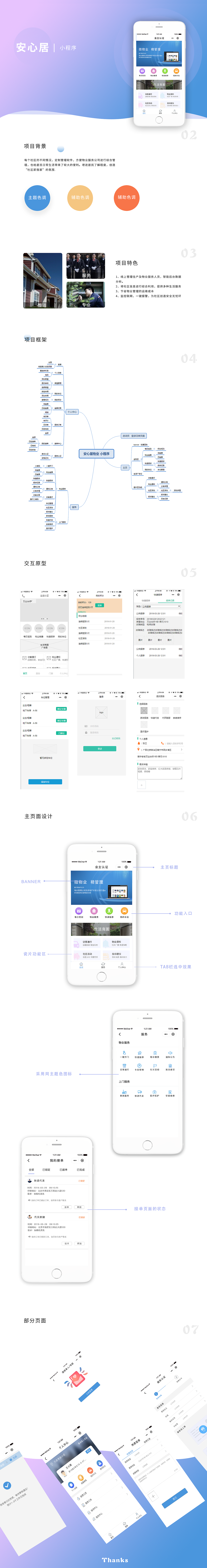 安心居物业管理小程序（图ZMjA0NTA0MjU2） - APP界面 - 站酷设计师我是小闲鱼原创素材 - 站酷ZCOOL
