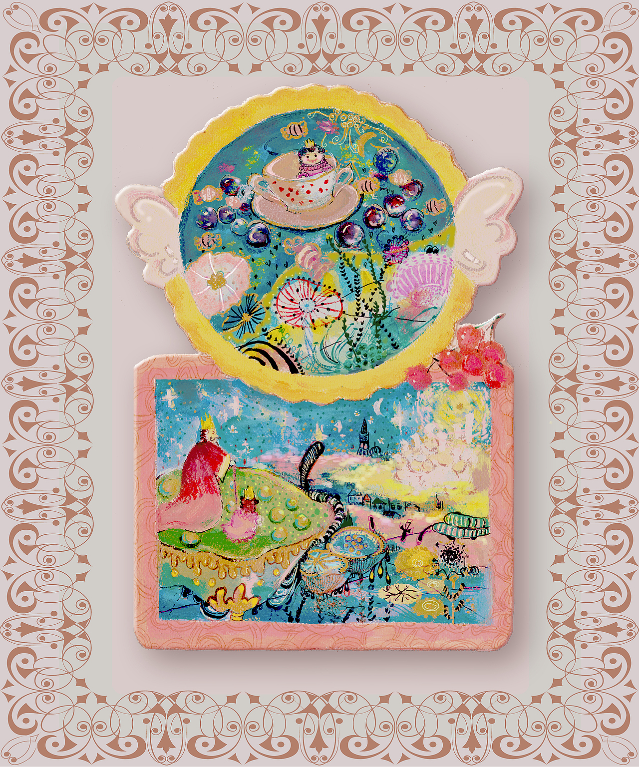 美食王国（图ZMjE3ODQ0MTI=） - 商业插画 - 站酷设计师时大条原创素材 - 站酷ZCOOL