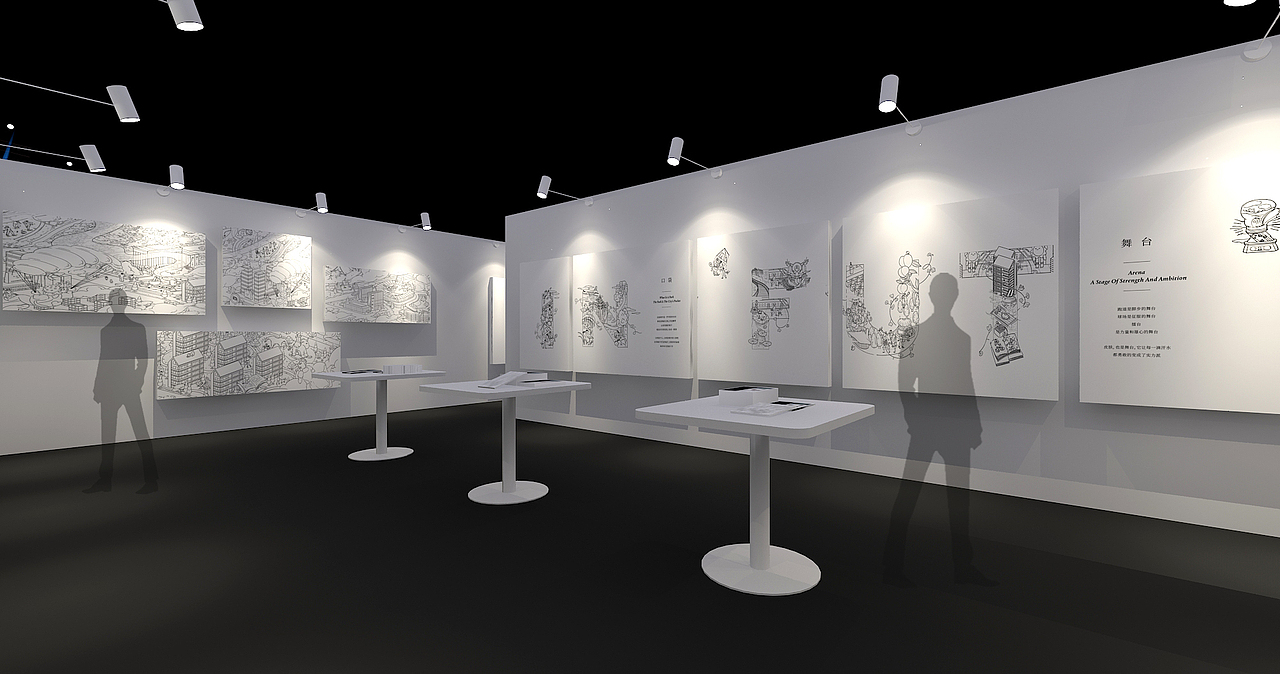 发布会里藏着一个画展（图ZMjU2MzI3NDQ4） - 场景 - 站酷设计师小小小云之原创素材 - 站酷ZCOOL