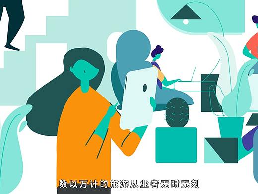 点线科技风/简约MG动画【微叮科技】