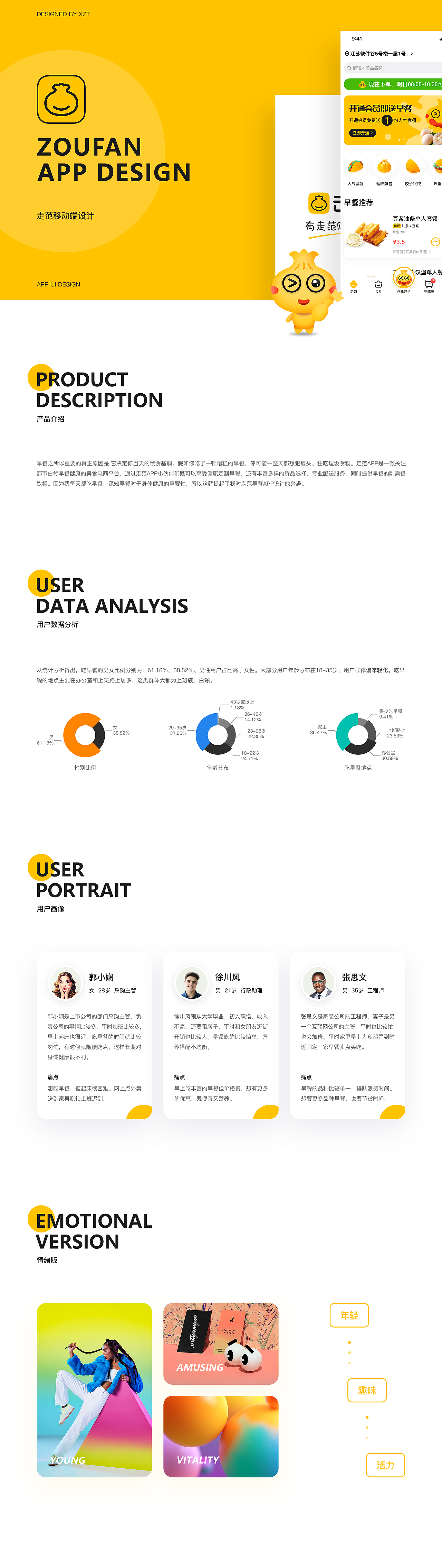 走范 - 早餐预定平台（图ZMjEwMTE5MDIw） - APP界面 - 站酷设计师Mr徐某某原创素材 - 站酷ZCOOL