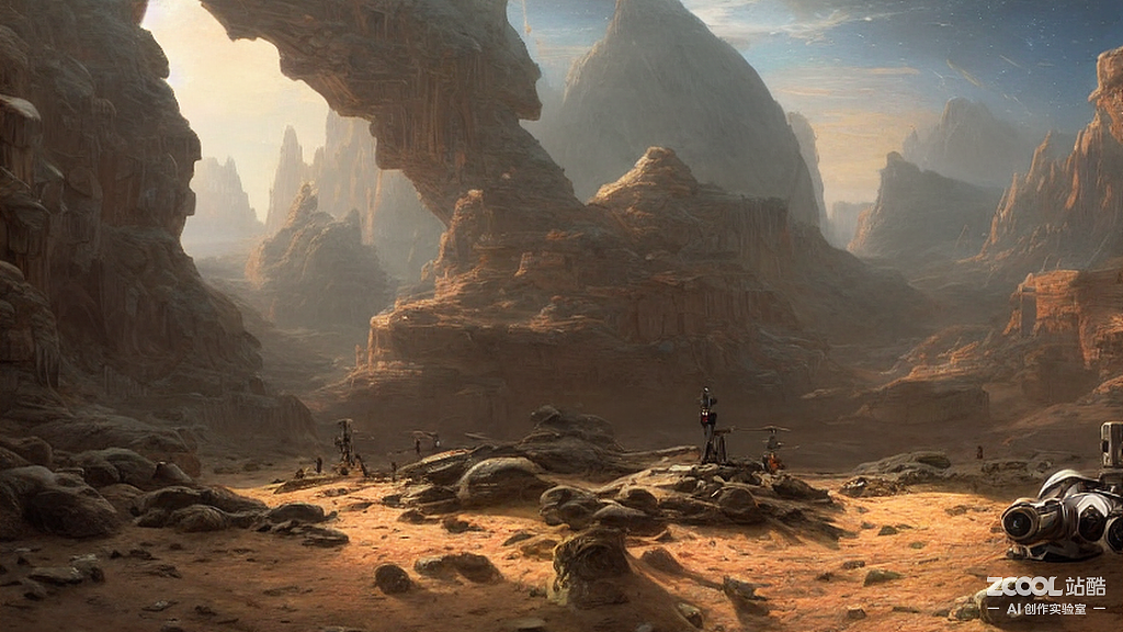 #AI創(chuàng)作實(shí)驗(yàn)室#超現(xiàn)實(shí)場景（圖ZMzE5MDgwNjEy） - AI作品 - 站酷設(shè)計(jì)師洋特嘻嘻原創(chuàng)素材 - 站酷ZCOOL