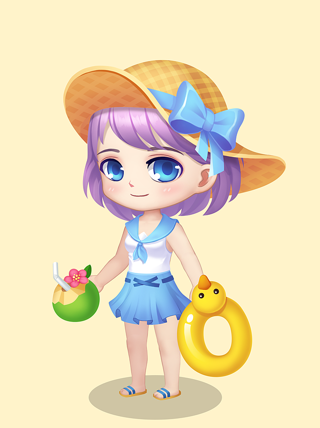 换装游戏角色q版