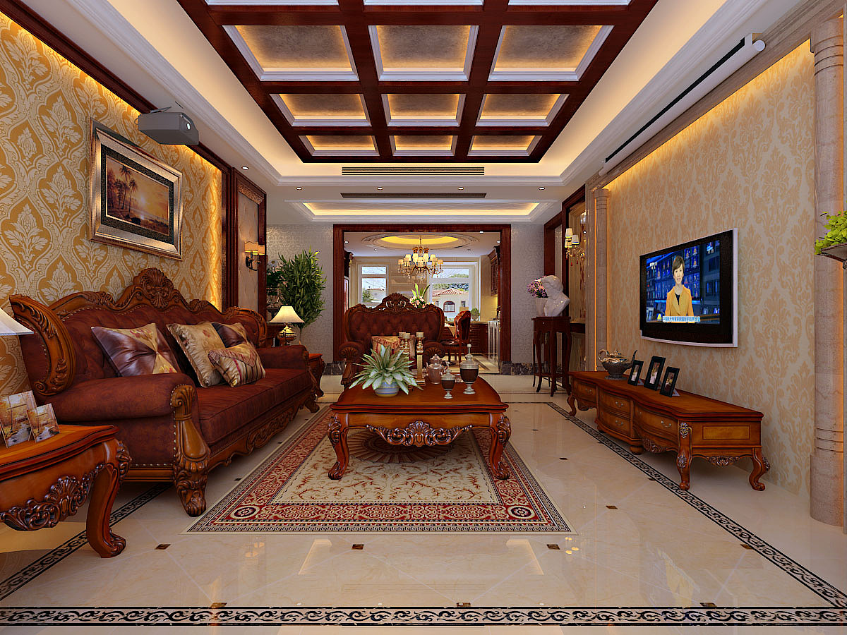 【林荫大院装修】-135㎡-简欧风格