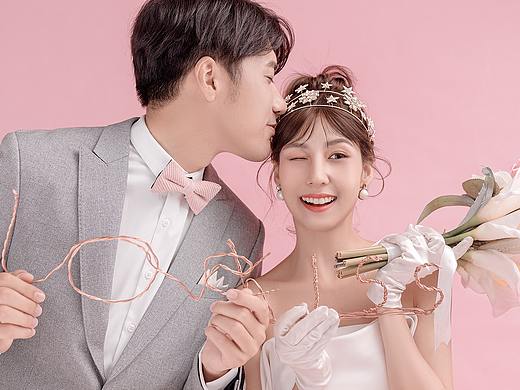 修片~情侣室内清新色彩照~附动图