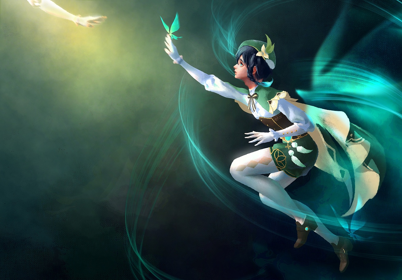 Venti（图ZMjQ4ODE2MjA0） - 创作习作 - 站酷设计师人二木反原创素材 - 站酷ZCOOL