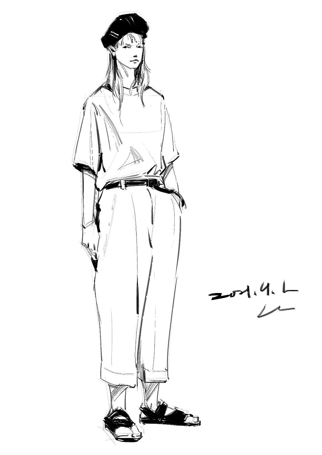 最近的部分速写练习（图ZMjUwNTI0Njky） - 绘画 - 站酷设计师半岛酒徒原创素材 - 站酷ZCOOL