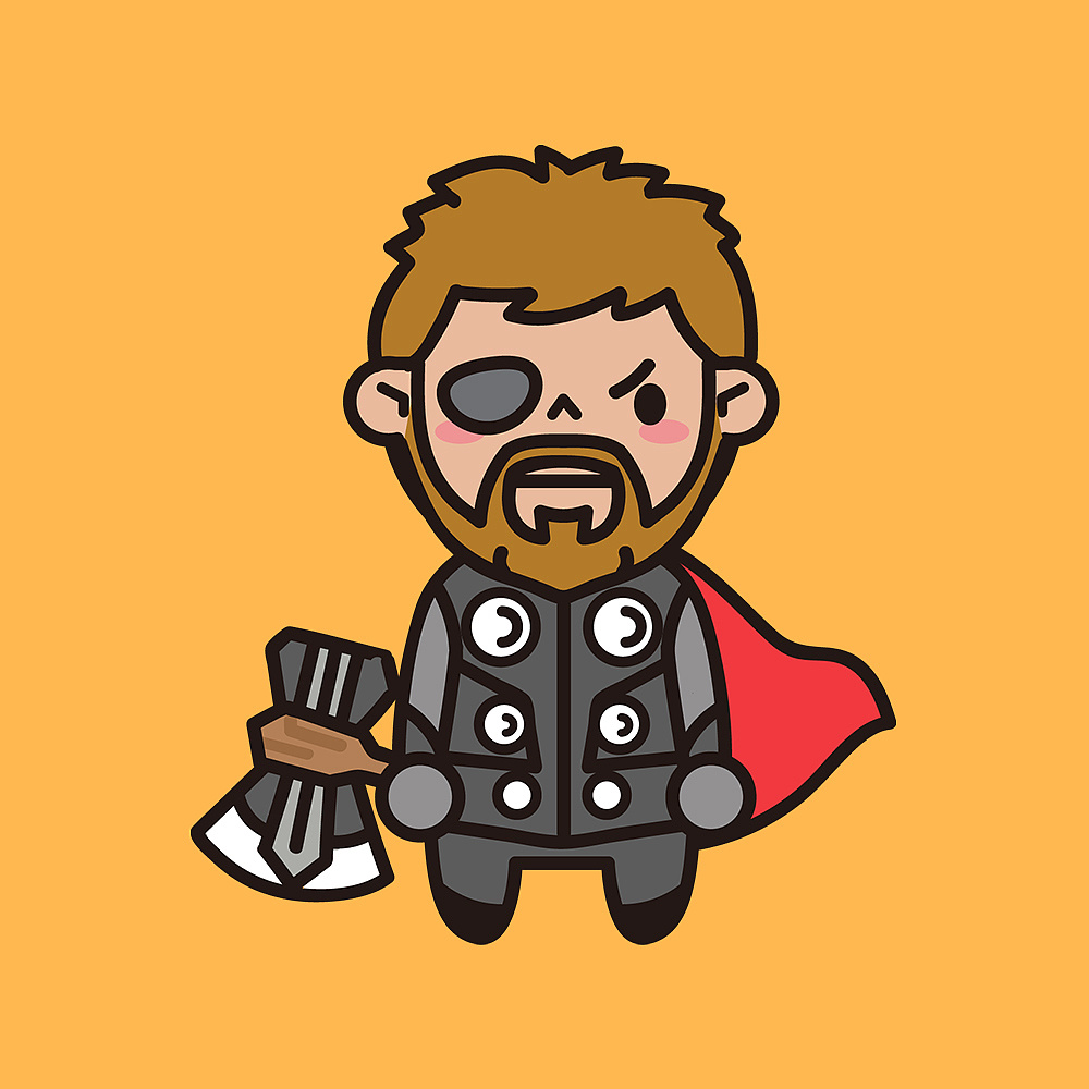 复联(Ⅲ)系列的部分小人图 完全篇!