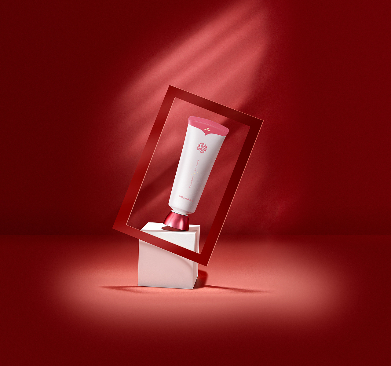 化妆品护肤品包装设计美腹霜-国风唐韵（图ZMjI1NjQ0MDIw） - 包装 - 站酷设计师非著名包装设计师原创素材 - 站酷ZCOOL