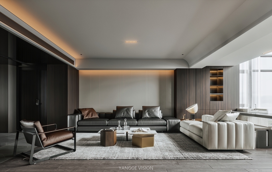 客厅（电视沙发背景墙、天花）