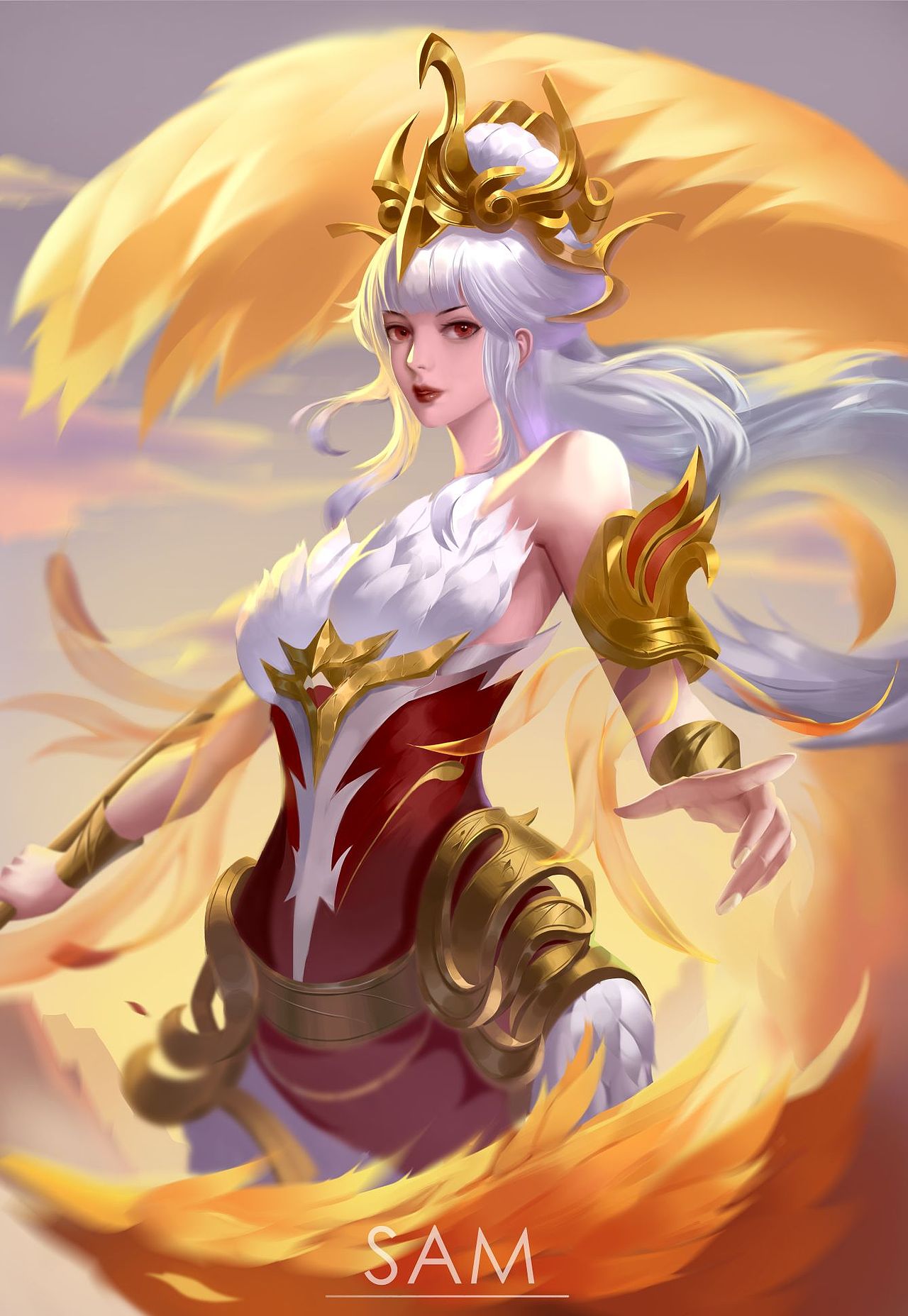 凤凰于飞（图ZMzQ3NzcwMTky） - 游戏原画 - 站酷设计师Sam吖原创素材 - 站酷ZCOOL