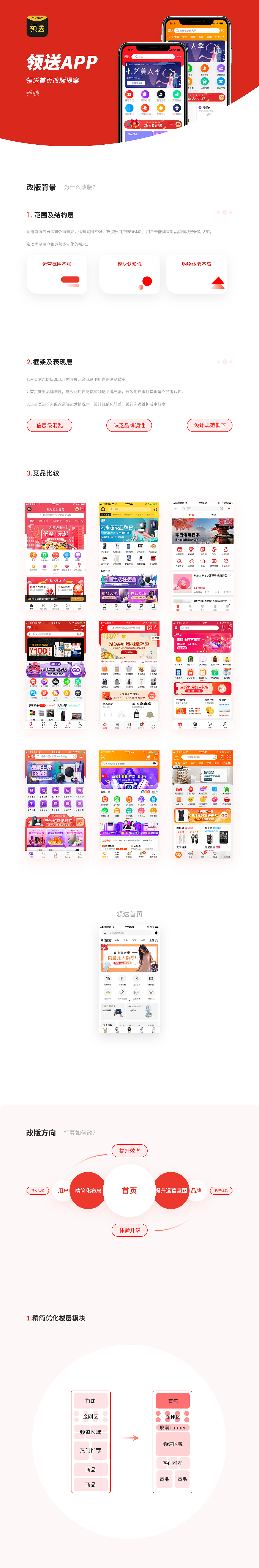 社交电商app首页改版提案