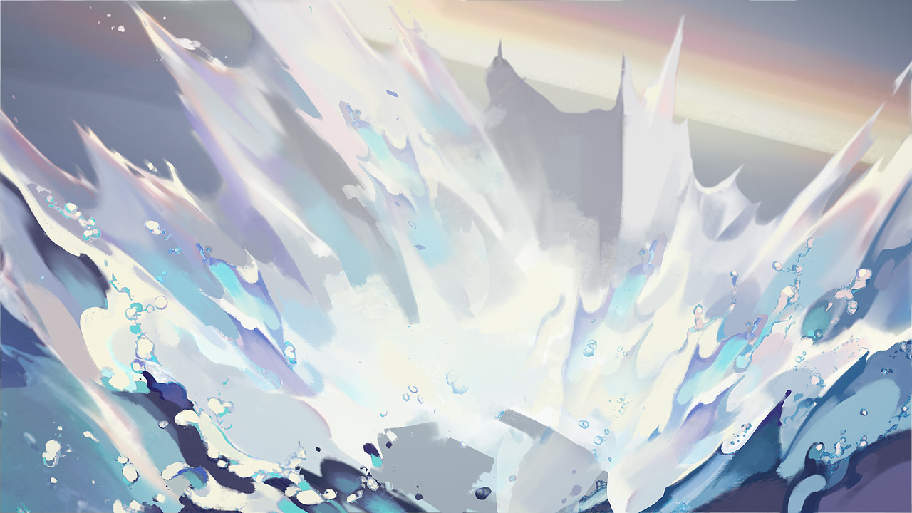 艺渡CG小站 陈滔 阴阳师海忍同人绘画过程（图ZMjM4MTEyOTA0） - 创作习作 - 站酷设计师艺渡CG小站原创素材 - 站酷ZCOOL