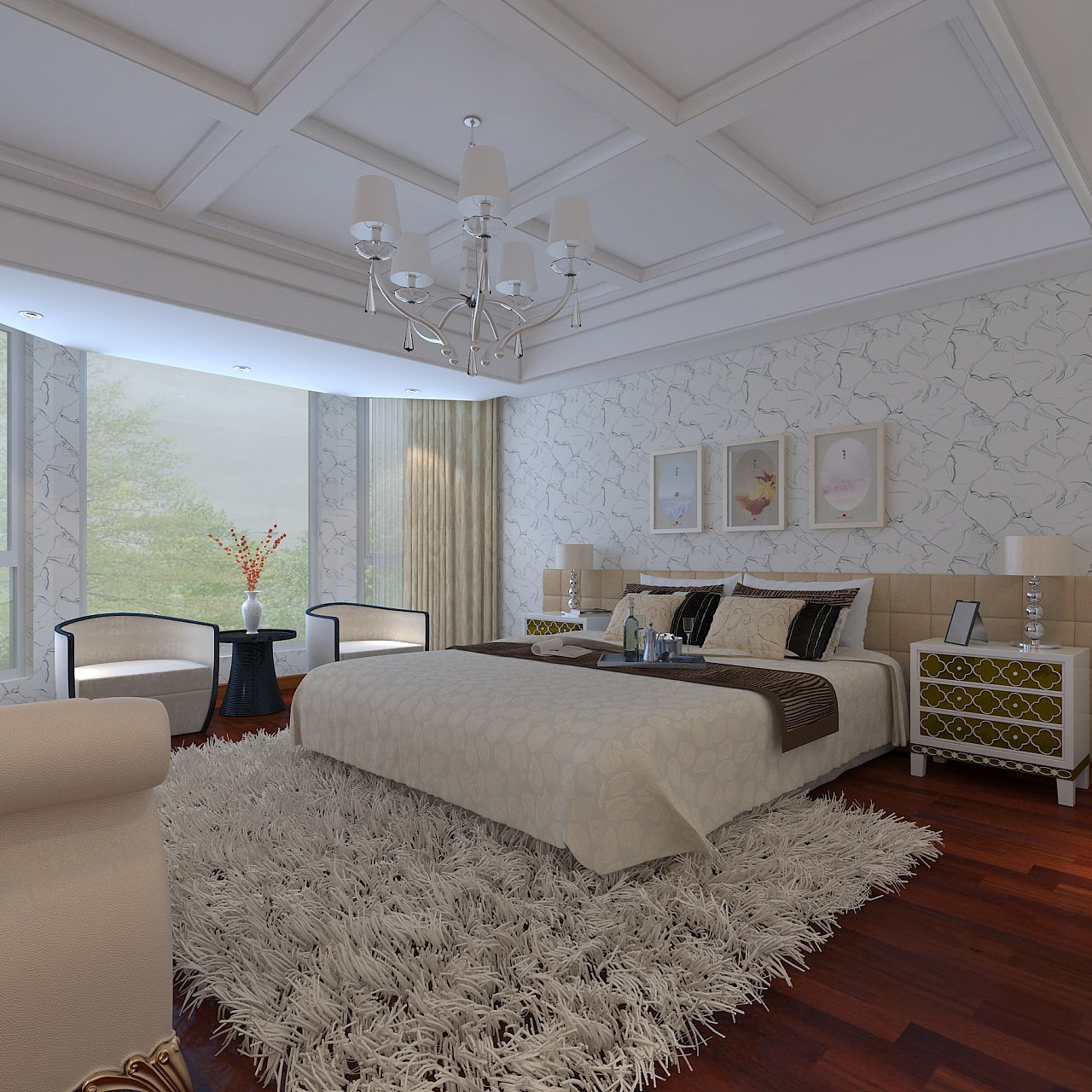 苏州盛泽人福村别墅内装设计图