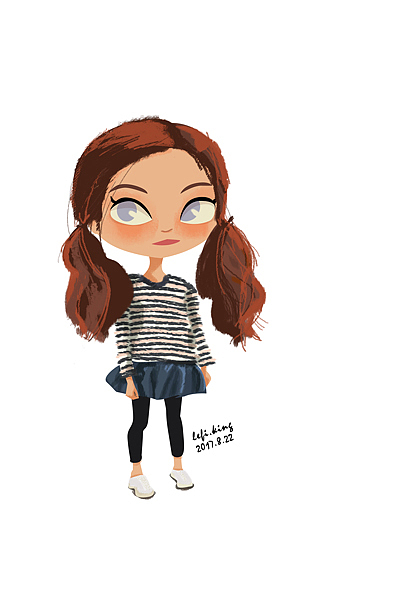 2017年人物插画部分汇总（图ZMTA1MzcyMTQ4） - 创作习作 - 站酷设计师lefi原创素材 - 站酷ZCOOL