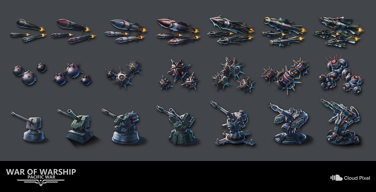 warship（图ZMjE1NjA2NTc2） - 游戏原画 - 站酷设计师CloudPixel原创素材 - 站酷ZCOOL