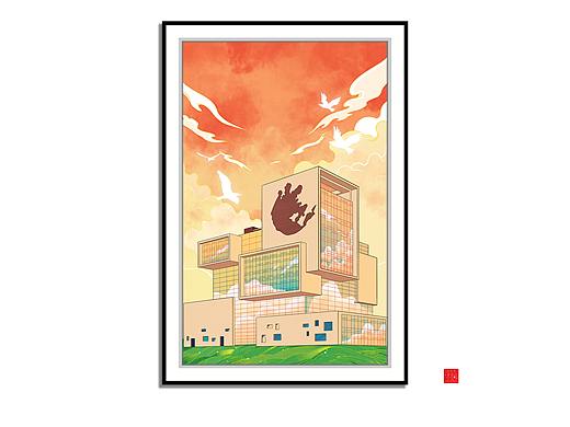 太湖博物馆插画练习