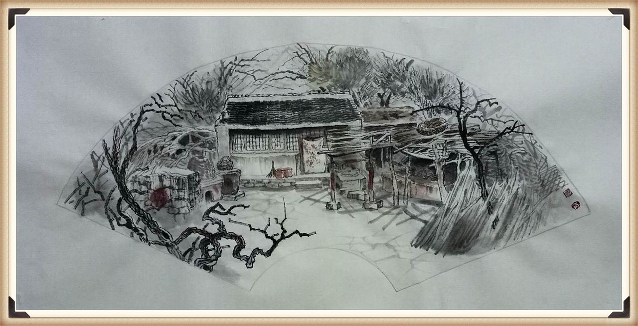 最新整理出来的作品，太行山一带山水画。（图ZMTI1OTgzNjk2） - 绘画 - 站酷设计师十七岁原创素材 - 站酷ZCOOL