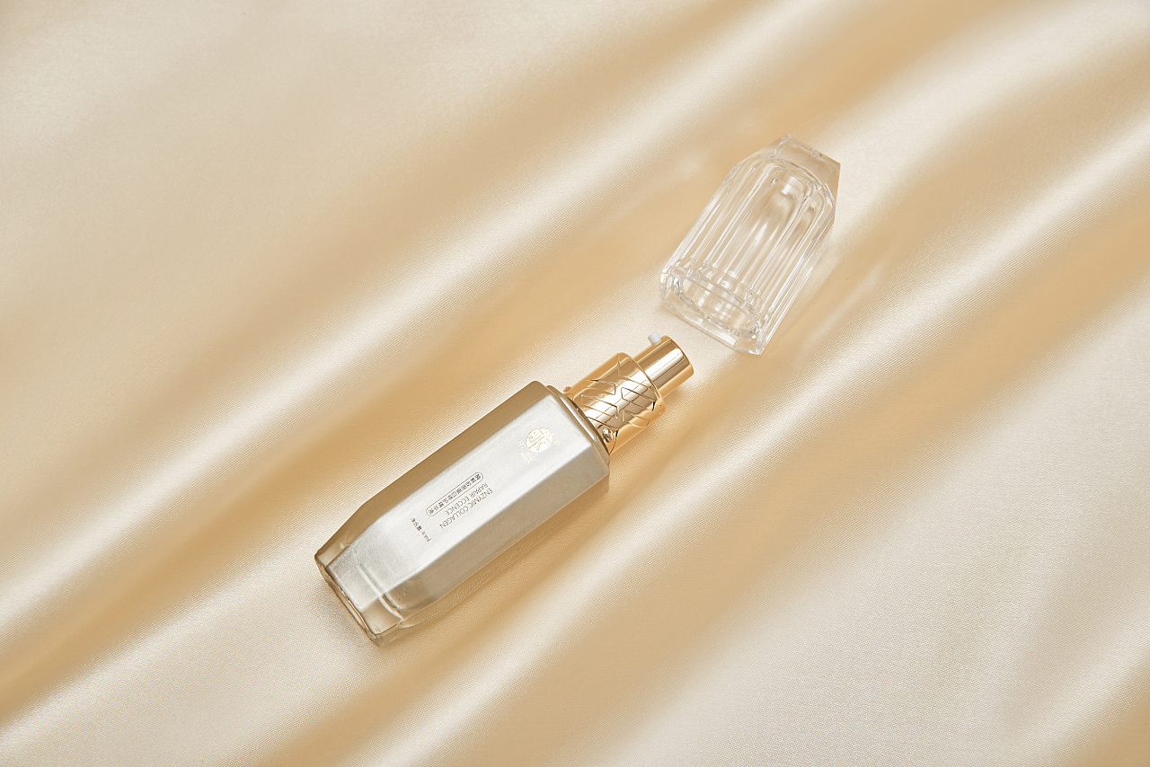 护肤品场景 拍摄 化妆品精修 白底 场景图片