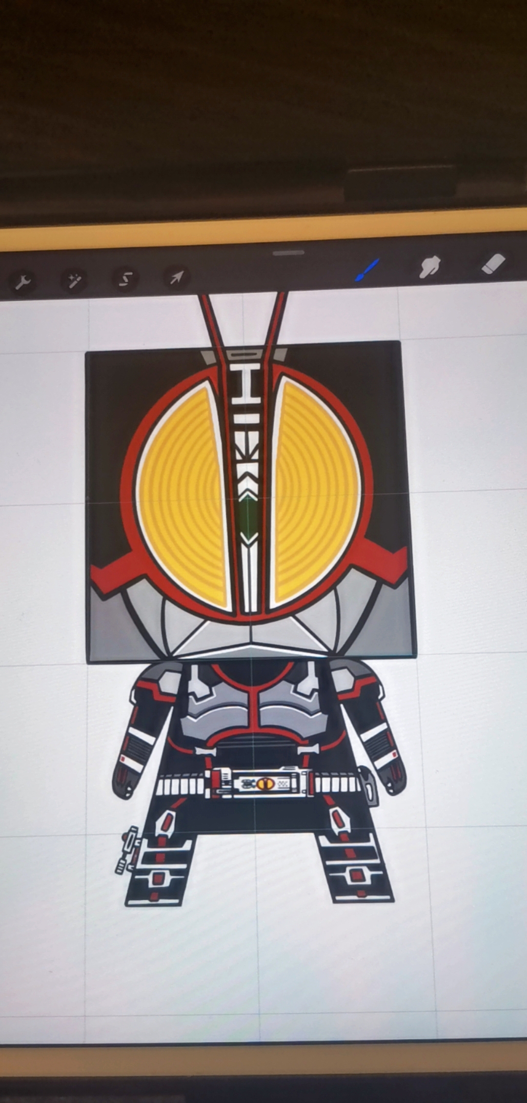 假面骑士faiz纸模壁纸