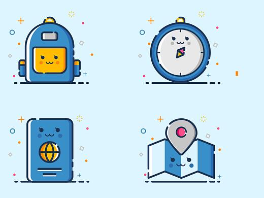 臨摹-MBE插畫（個人主頁-ZNDA0NjUxMTY=） - 圖標 - 站酷設計師趣蔚Karry原創(chuàng)素材 - 站酷ZCOOL