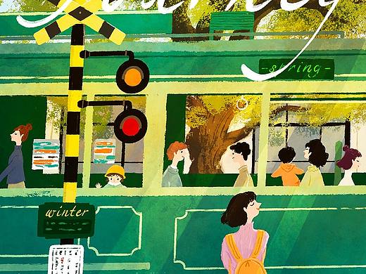 iPad绘画过程：Journey | 软件Procreate