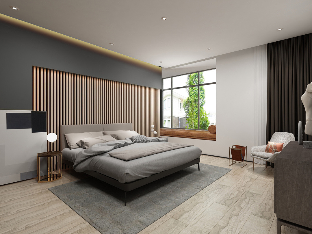 北欧与现代极简的碰撞与融合|空间|家装设计|菲儿爱设计 - 原创作品