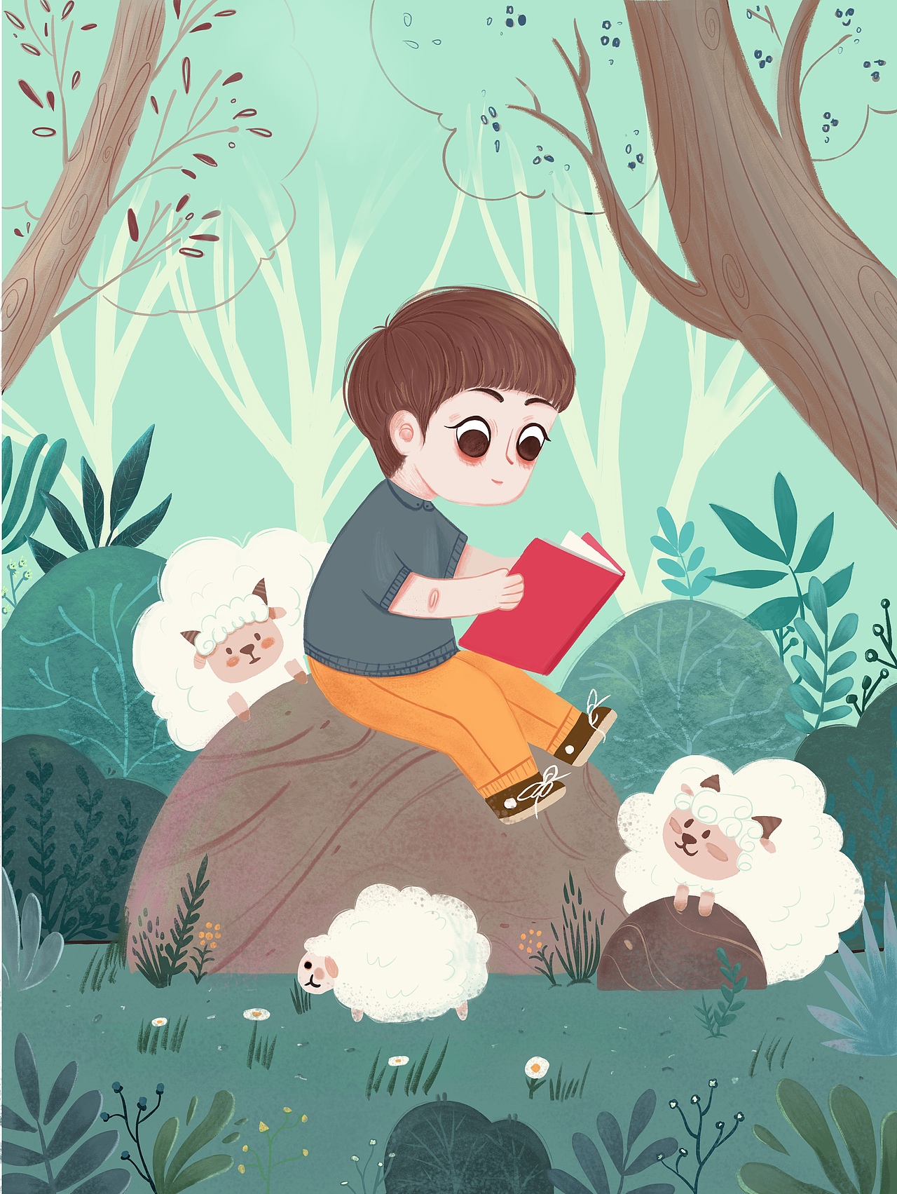 儿童插画（图ZMjk1NDY5MTAw） - 儿童插画 - 站酷设计师Zora_Hao原创素材 - 站酷ZCOOL