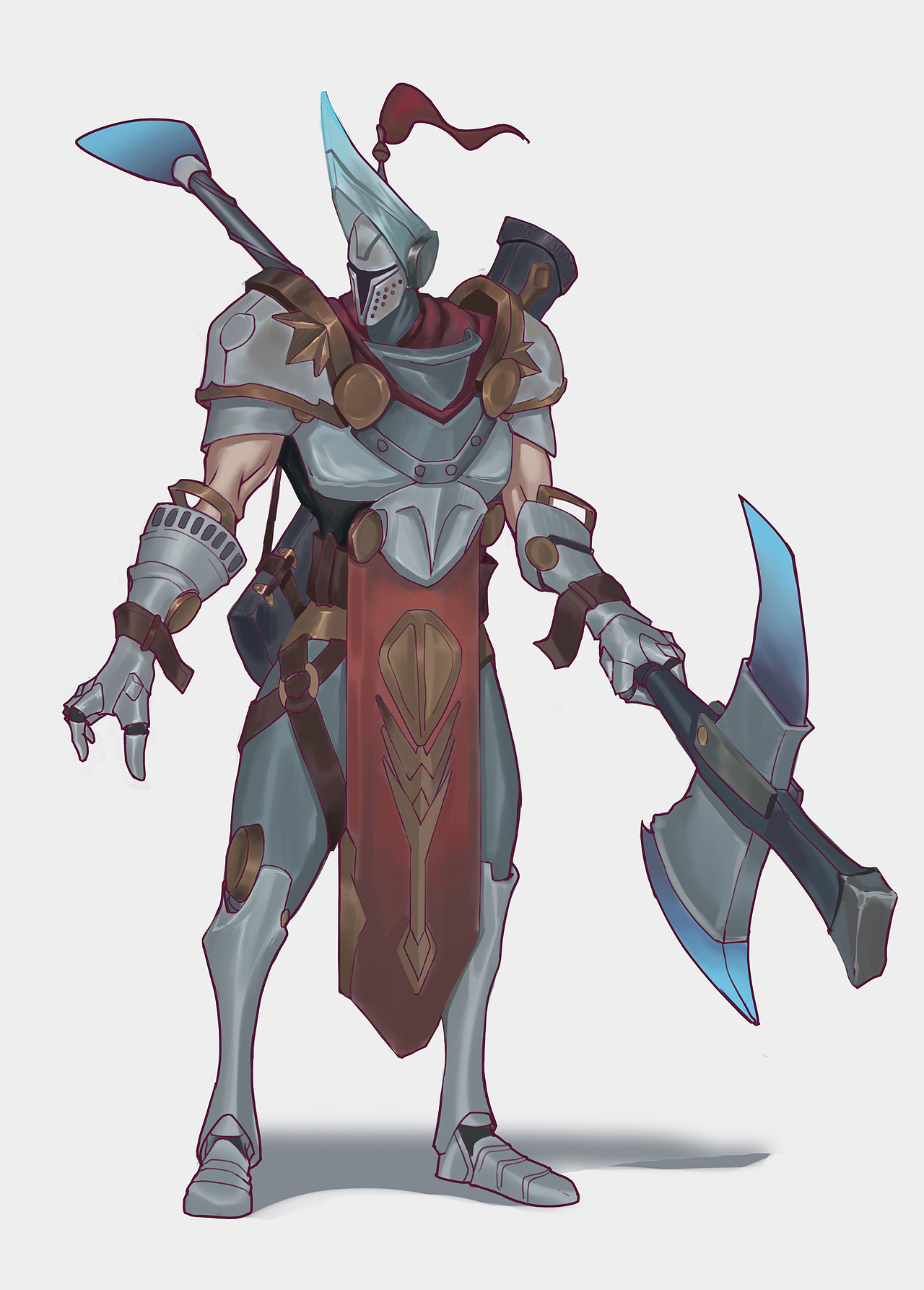 玫瑰花95与骑士