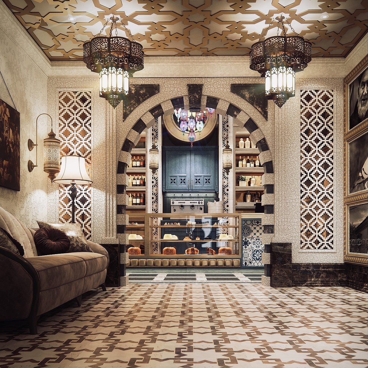 乡村风格（图ZMjM1MDYxMzA0） - 家装设计 - 站酷设计师丝路筑艺原创素材 - 站酷ZCOOL