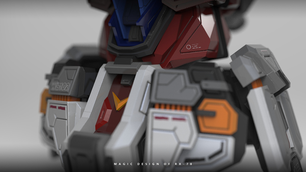 元祖高達(dá)R78（圖ZMjU1OTU4MDM2） - 機(jī)械/交通 - 站酷設(shè)計師季初DEMON原創(chuàng)素材 - 站酷ZCOOL