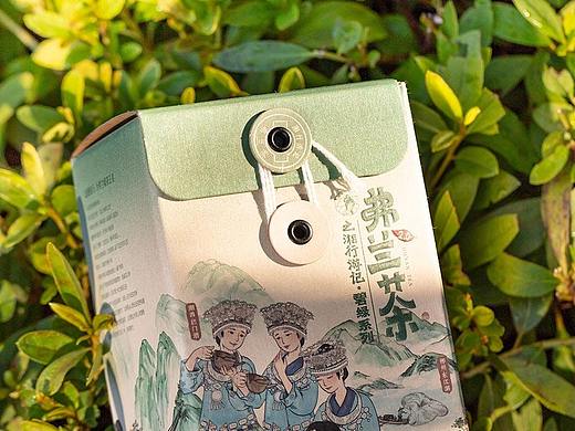 茶颜悦色 | 弗兰茶2.0-湘行游记碧绿系列包装设计