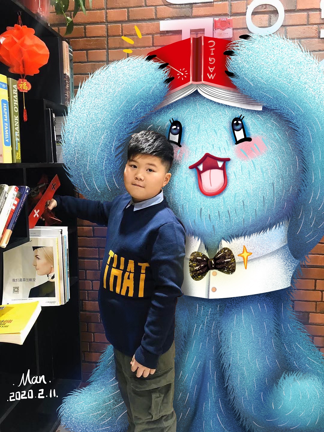 灵感来自八爪鱼
拿着魔法书钻研的多爪小可爱❤