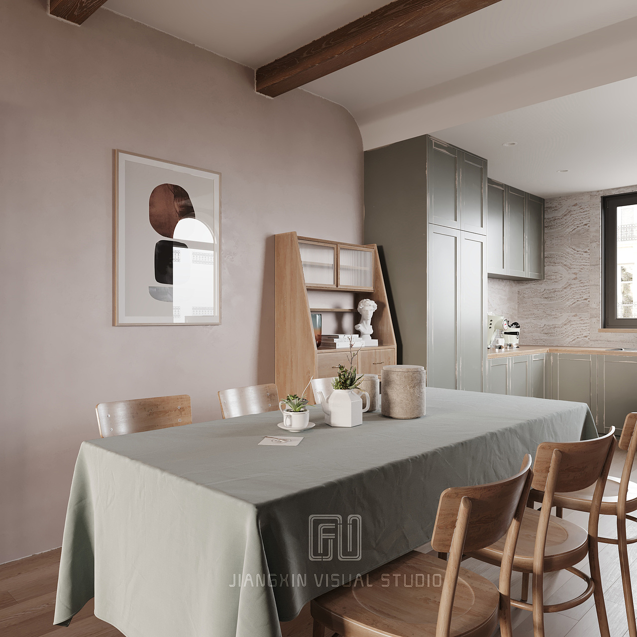 田园风效果图作品（日景+夜景+室外）