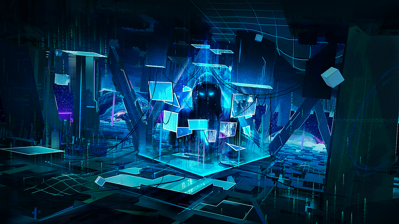 黑客的潛意識空間（圖ZMjgyNzE4NDg0） - 概念設(shè)定 - 站酷設(shè)計(jì)師Yang213原創(chuàng)素材 - 站酷ZCOOL