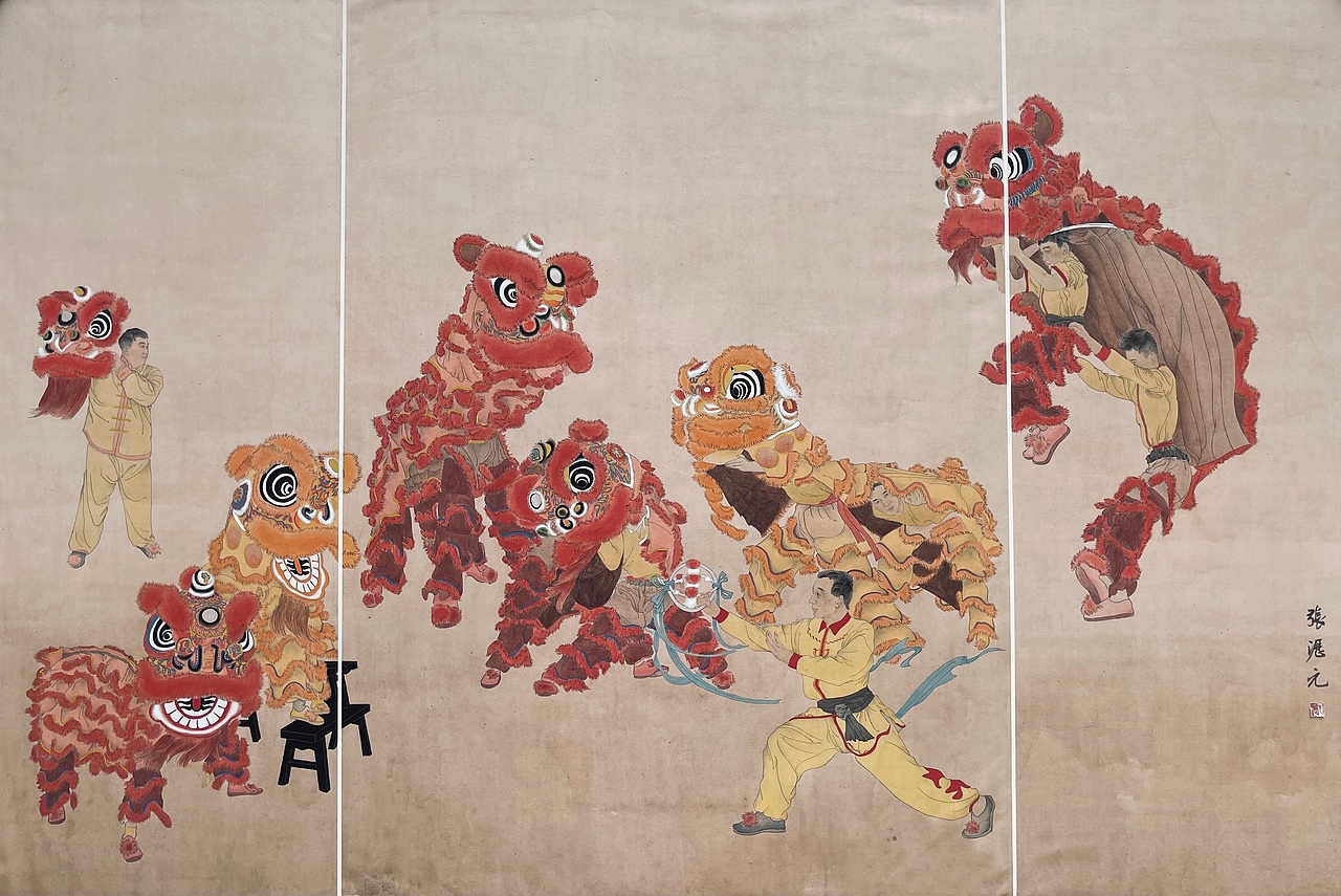 17级中国画专业毕业生作品展(易斯顿美术学院)