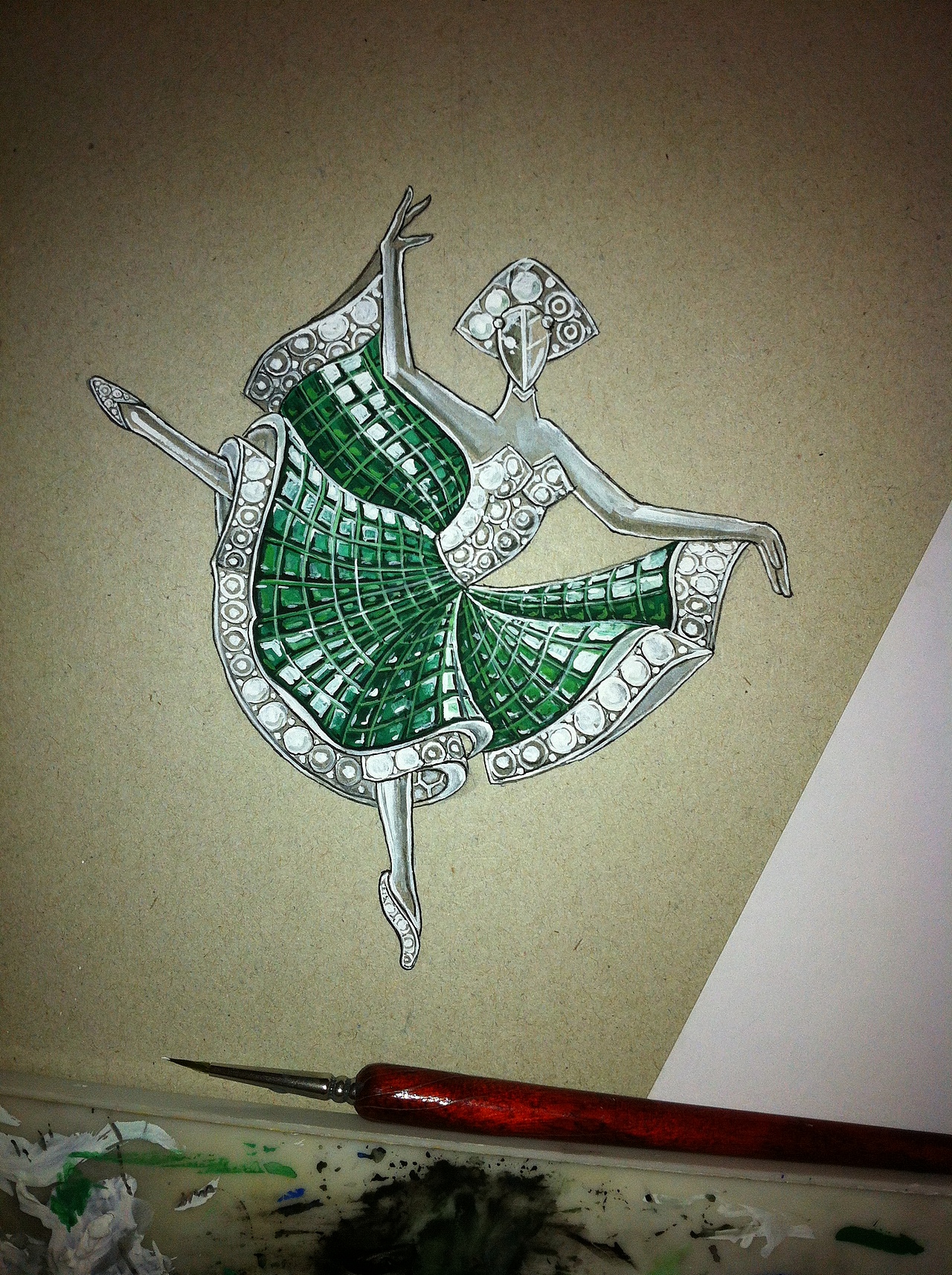 珠宝首饰手绘练习（图ZMzE0MTc0NzY=） - 商业插画 - 站酷设计师7_LLL原创素材 - 站酷ZCOOL