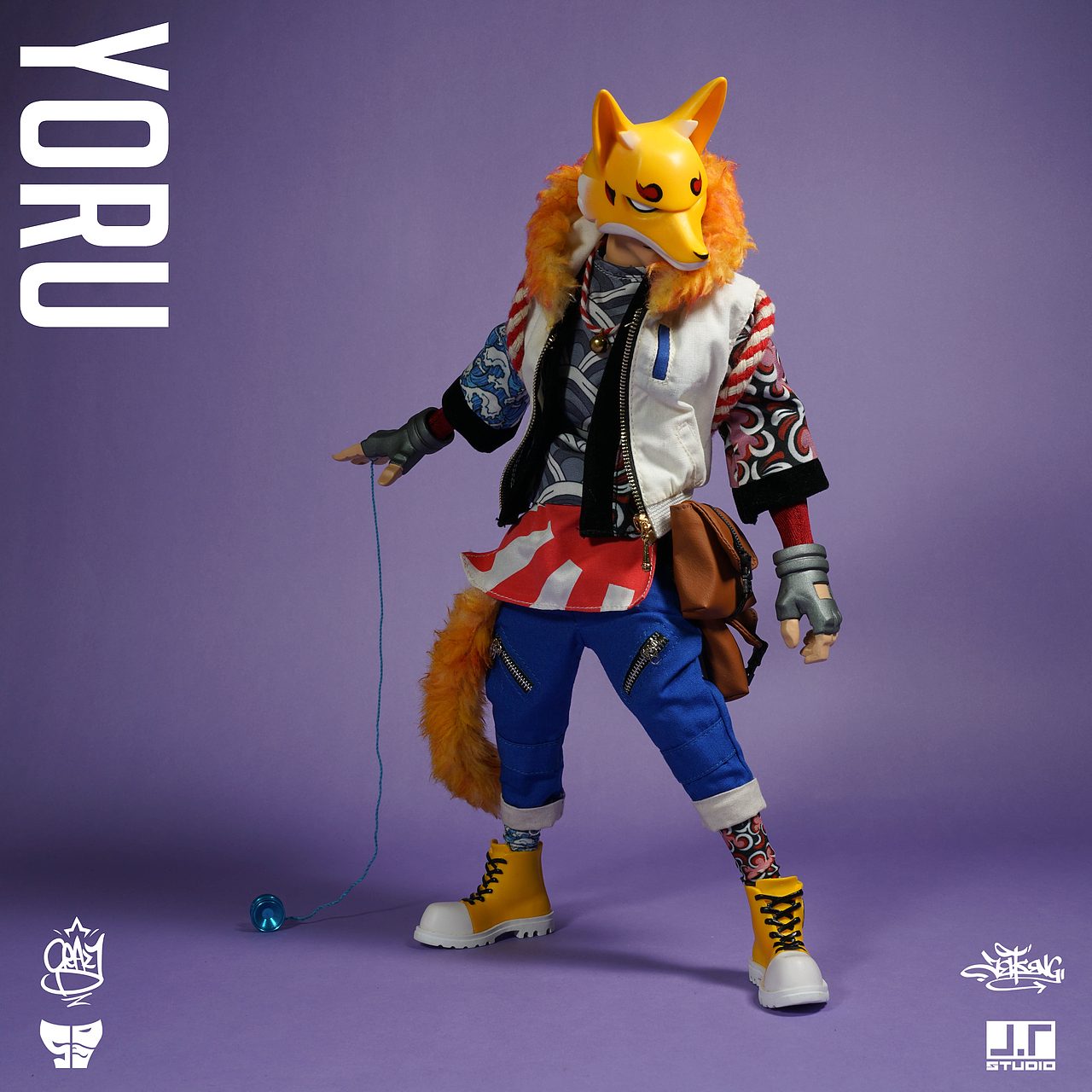 Yoru- Street Mask Series(图ZNzY0MzgwMjQ=) - 玩具 - 站酷设计师JTstudio原创素材 - 站酷ZCOOL