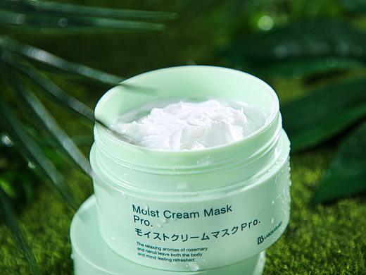 日本复活草面膜 森系 化妆品拍摄|静物摄影