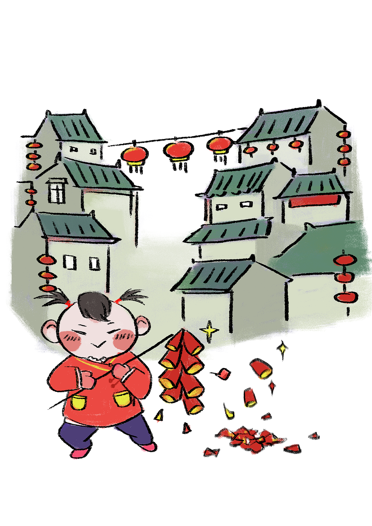 插画合集（图ZMjE3MzAxNDE2） - 商业插画 - 站酷设计师画画的五羊原创素材 - 站酷ZCOOL