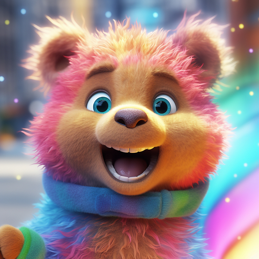 MJ绘画-毛绒动物世界