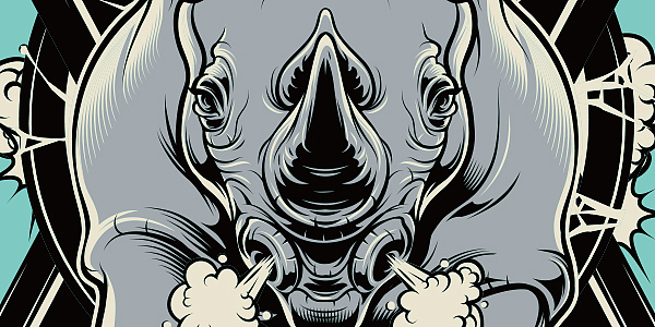 Crazy animals 系列插画（图ZMTgwODg4MjA=） - 商业插画 - 站酷设计师章鱼ZX原创素材 - 站酷ZCOOL