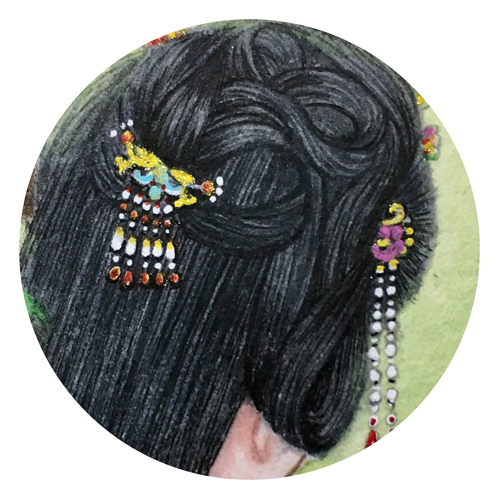 尝试不透明水彩,好像翻车了~