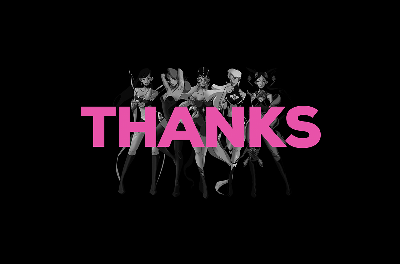 柴霖霖插画作品-九火宫虚拟女团BRIGHT(RIG)-偶像组合