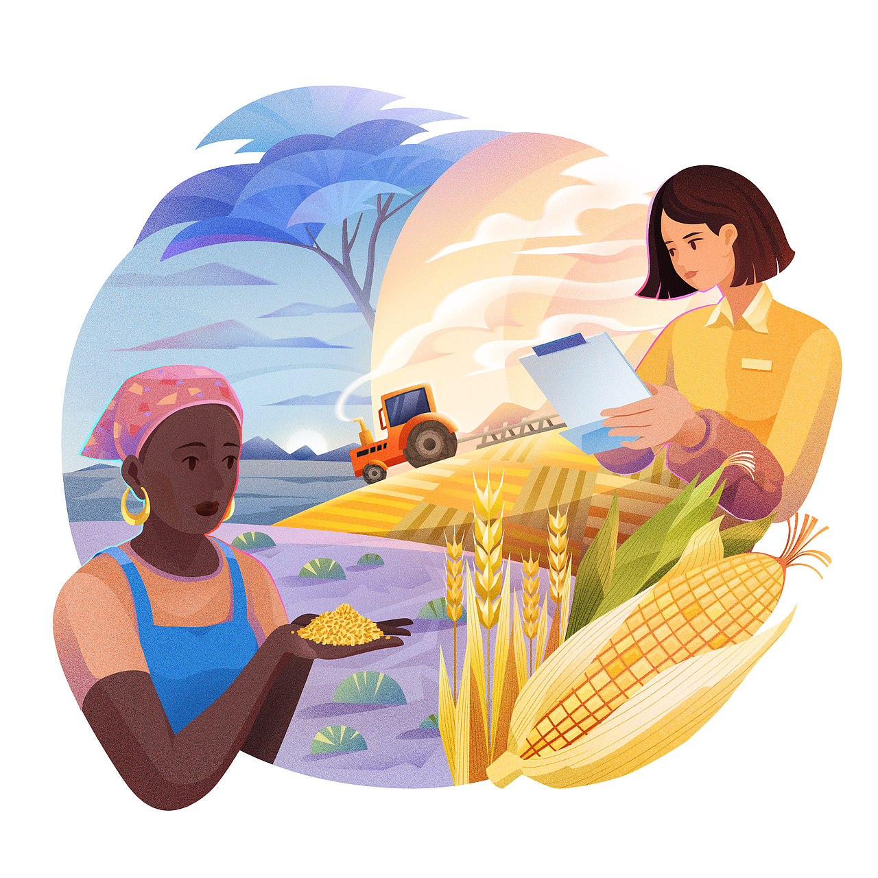 中国日报插图（图ZMzI2ODcxNTE2） - 商业插画 - 站酷设计师小野韩原创素材 - 站酷ZCOOL