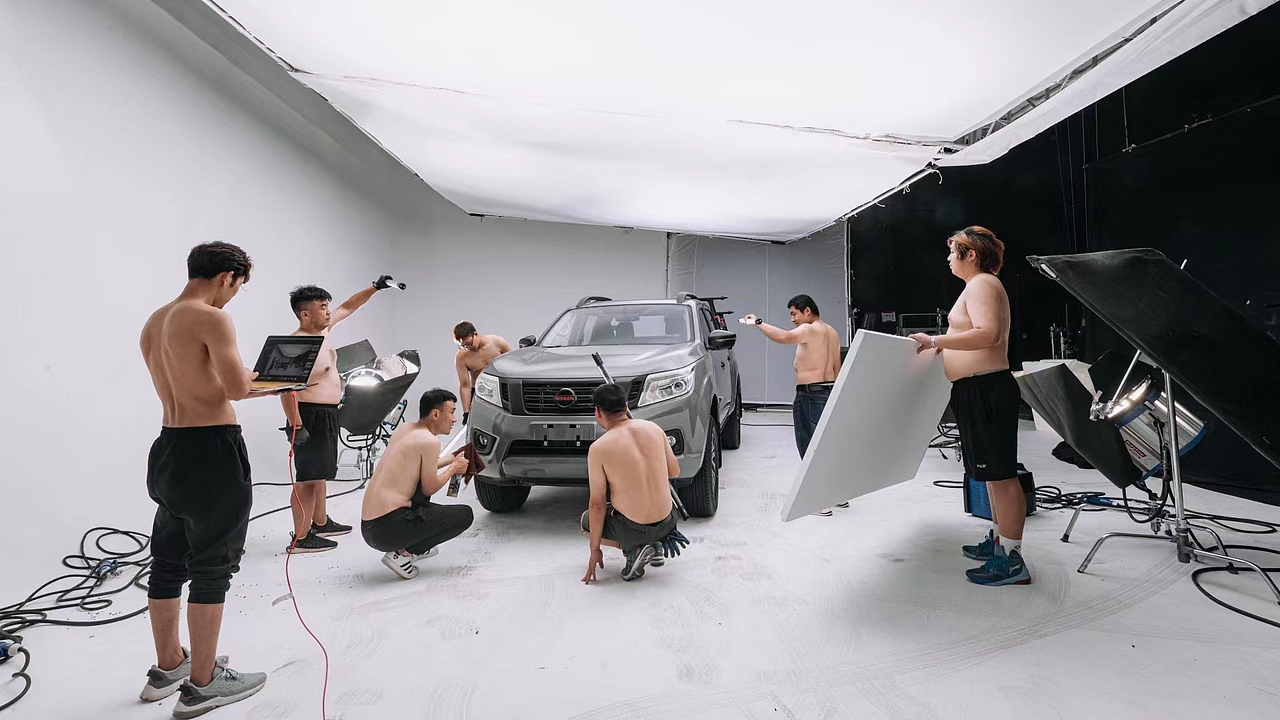 汽车摄影 郑州日产-棚拍