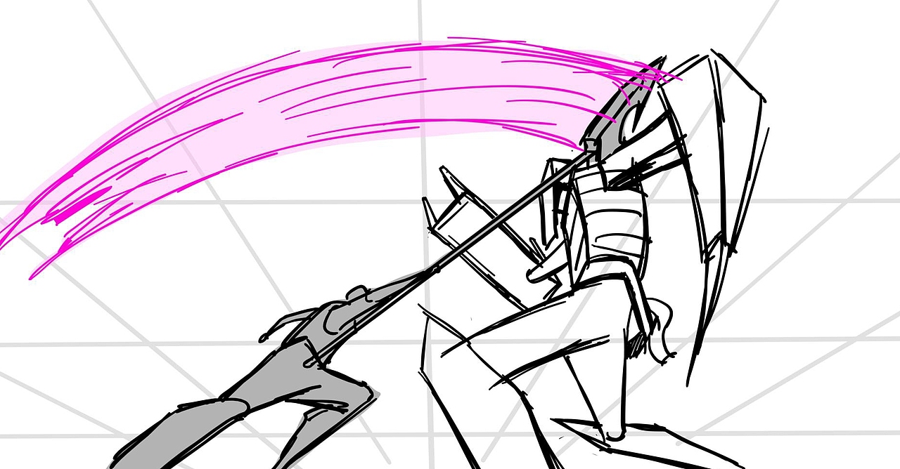 游戏大招分镜测试作品