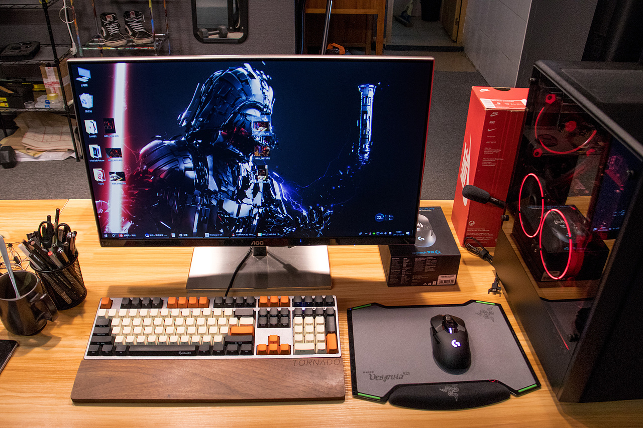 追风者p300主机diy装机展示